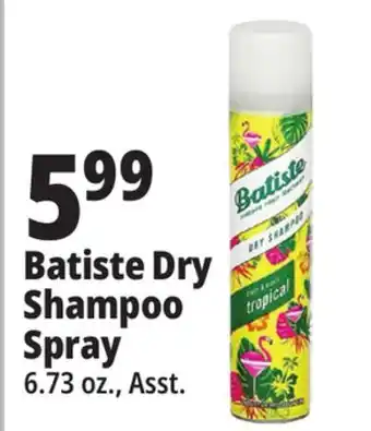 Ocean State Job Lot Batiste dry shampoo spray offer