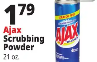 Ocean State Job Lot Ajax with bleach powder cleanser, 21 oz offer