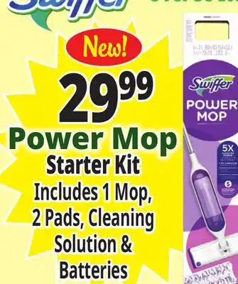 Ocean State Job Lot Power mop starter kit offer