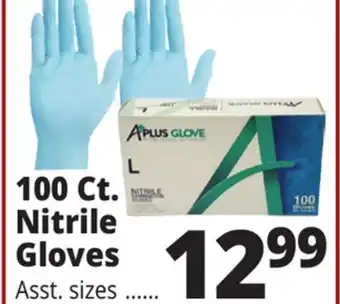 Ocean State Job Lot 100 ct. nitrile gloves offer
