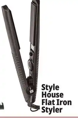 Ocean State Job Lot Style house flat iron styler offer