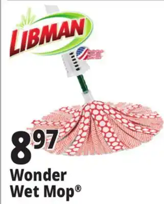 Ocean State Job Lot Wonder wet mop offer