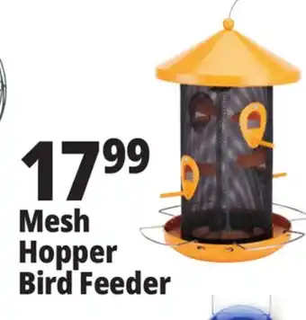 Ocean State Job Lot Mesh hopper bird feeder offer
