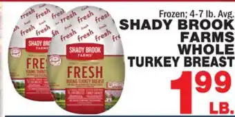 Bravo Supermarkets Shady brook farms whole turkey breast offer