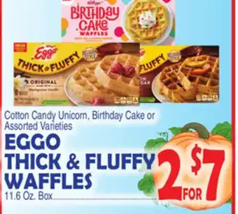 Bravo Supermarkets Eggo thick & fluffy waffles offer