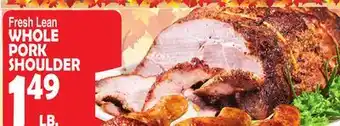 Bravo Supermarkets Whole pork shoulder offer