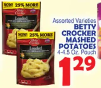 Bravo Supermarkets Betty crocker mashed potatoes offer