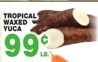 Bravo Supermarkets Tropical waxed yuca offer