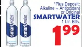 Bravo Supermarkets Smartwater offer