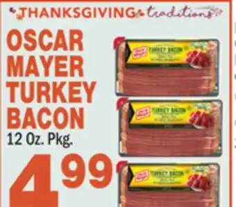 Bravo Supermarkets Oscar mayer turkey bacon offer