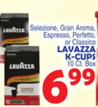 Bravo Supermarkets Lavazza k-cups offer