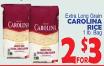 Bravo Supermarkets Carolina rice offer