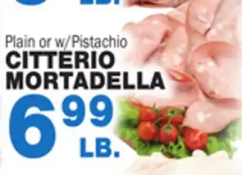 Bravo Supermarkets Citterio mortadella offer