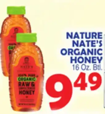 Bravo Supermarkets Nature nate's organic honey offer
