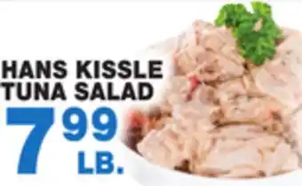 Bravo Supermarkets Hans kissle tuna salad offer