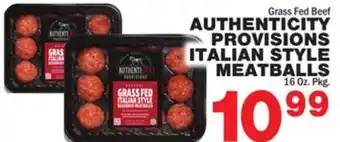 Bravo Supermarkets Authenticity provisions italian style meatballs offer