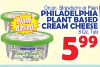 Bravo Supermarkets Philadelphia plant based cream cheese offer