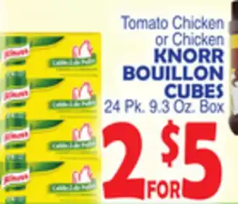 Bravo Supermarkets Knorr bouillon cubes offer