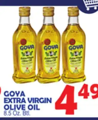 Bravo Supermarkets Goya extra virgin olive oil offer