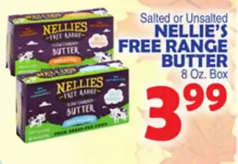 Bravo Supermarkets Nellie's free range butter offer
