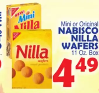 Bravo Supermarkets Nabisco nilla wafers offer