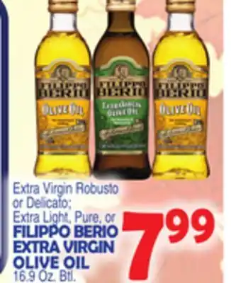 Bravo Supermarkets Filippo berio extra virgin olive oil offer