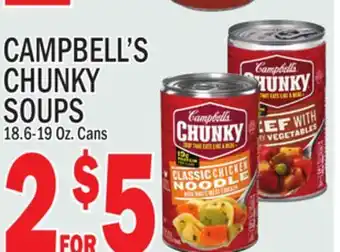 C Town Campbell's chunky chunky soups offer