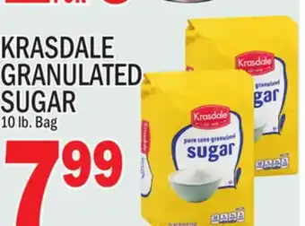 C Town Krasdale granulated sugar offer