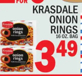 C Town Krasdale onion rings offer