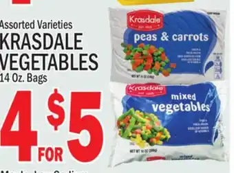 C Town Krasdale vegetables offer