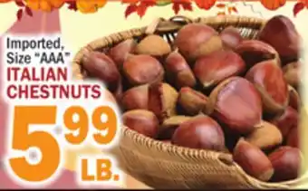C Town Italian chestnuts offer
