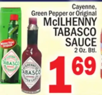 C Town Mcilhenny tabasco sauce offer