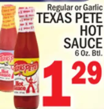 C Town Texas pete hot sauce offer