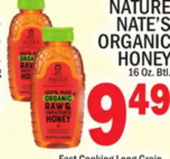 C Town Nature nate's organic honey offer