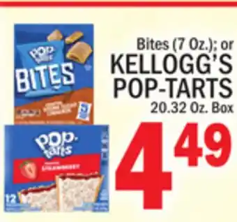C Town Kellogg's pop-tarts 20.32 oz. box offer