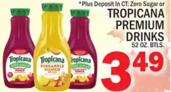 C Town Tropicana premium drinks offer