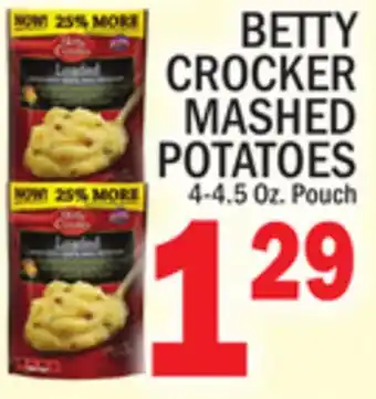C Town Betty crocker mashed potatoes offer