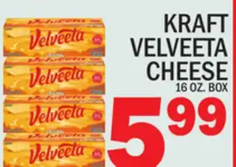 C Town Kraft velveeta cheese offer
