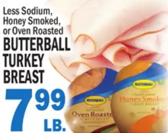 C Town Butterball turkey breast offer