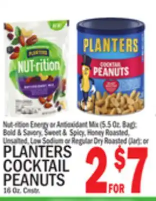 C Town Planters cocktail peanuts 16 oz. cnstr offer
