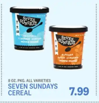 Kings Food Markets Seven sundays cereal offer