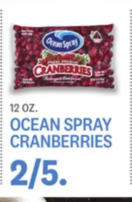 Kings Food Markets Ocean spray cranberries offer