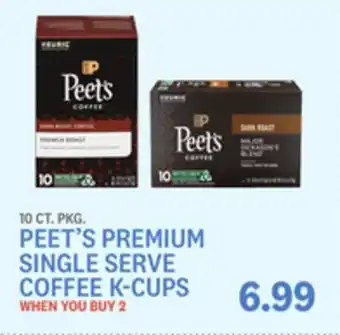 Kings Food Markets Peet's premium single serve coffee k-cups offer