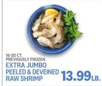 Kings Food Markets Extra jumbo peeled & deveined raw shrimp offer