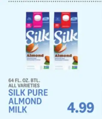 Kings Food Markets Silk pure almond milk offer