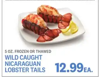 Kings Food Markets Wild caught nicaraguan lobster tails offer