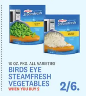 Kings Food Markets Birds eye steamfresh vegetables offer