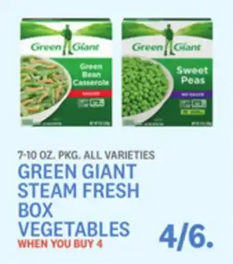 Kings Food Markets Green giant steam fresh box vegetables offer