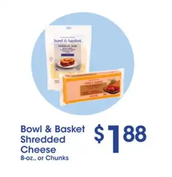 Price Rite Bowl & basket shredded cheese offer