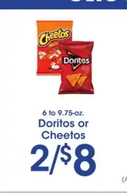 Price Rite Doritos or cheetos offer